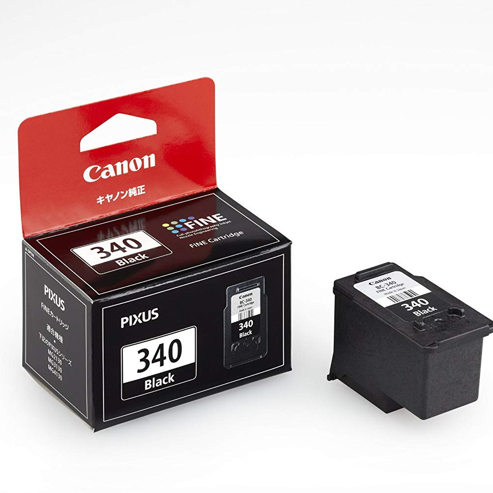 楽天市場】キャノン 純正インク BC-340 （ブラック） FINEカートリッジ