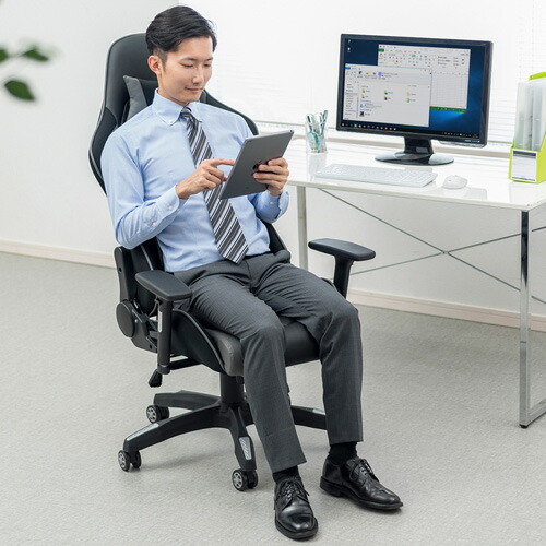 楽天市場】ゲーミングチェア(バケットシート・リクライニング