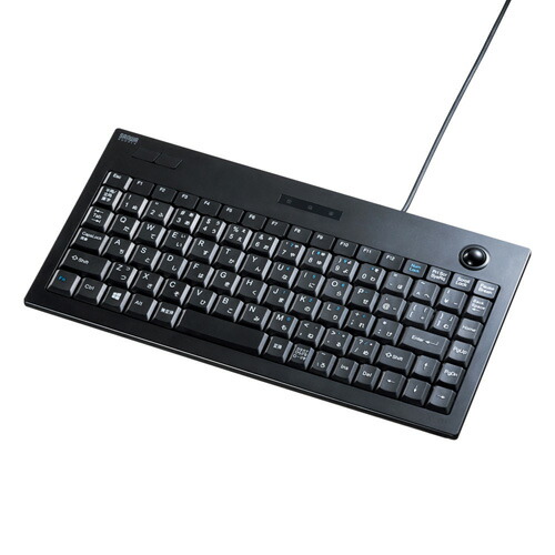 楽天市場】キーボード 有線 USB A USBキーボード トラックボール一体型