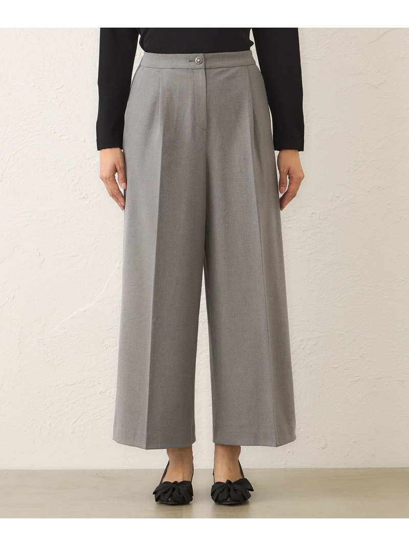 楽天市場】【SALE／46%OFF】ウォームジョーゼット ワイドパンツ TO BE