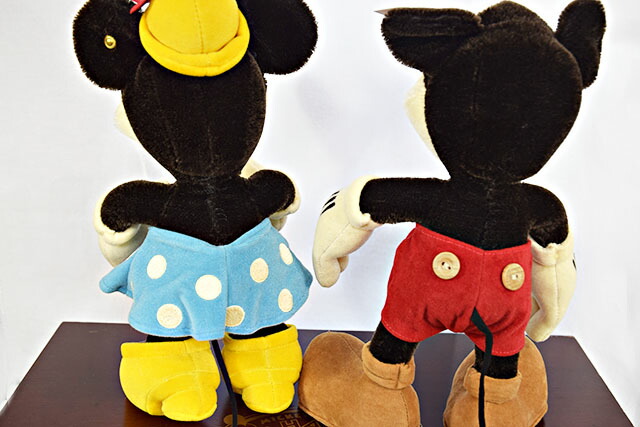 楽天市場】シュタイフ steiff ミッキー＆ミニー ぬいぐるみ 誕生70周年