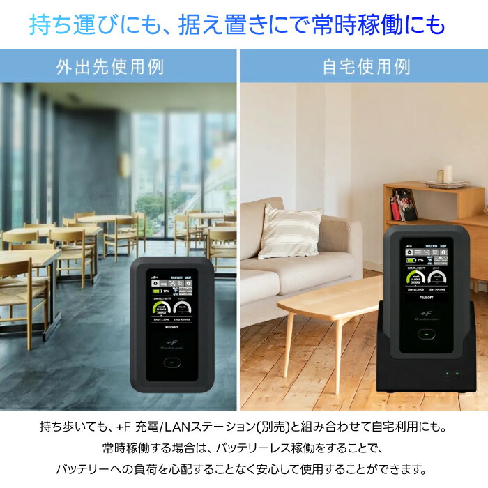 楽天市場】最短翌日着 新品 送料無料 365日出荷 富士ソフト +F FS050W