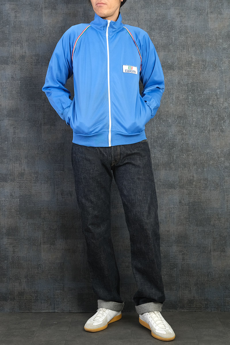 楽天市場】イタリア軍 トレーニング ジムジャケット サックスブルー