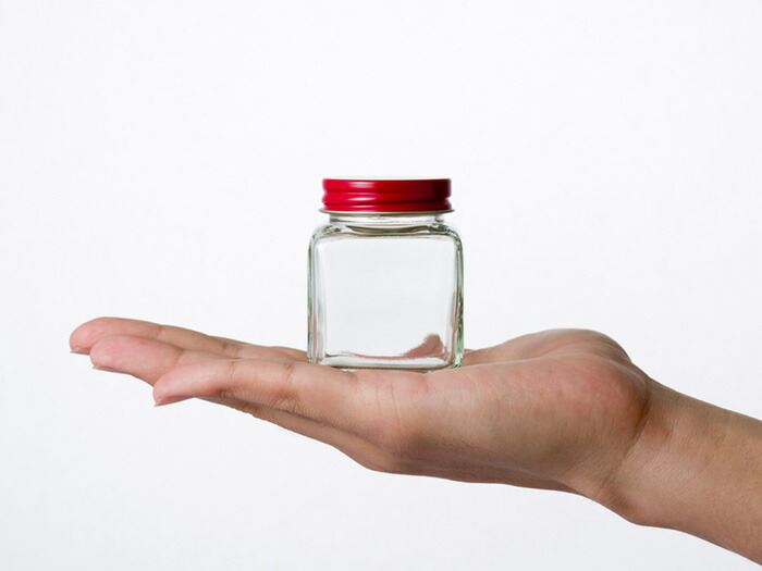 楽天市場】ガラス保存容器 ガラス瓶 蓋付 食品瓶 50角ネジ 81ml 10本