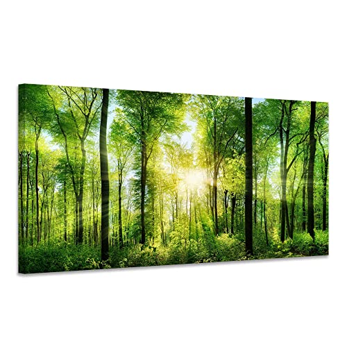 楽天市場】山 絵 ポスター 木の絵 自然 風景 森林 絵画 緑 アート