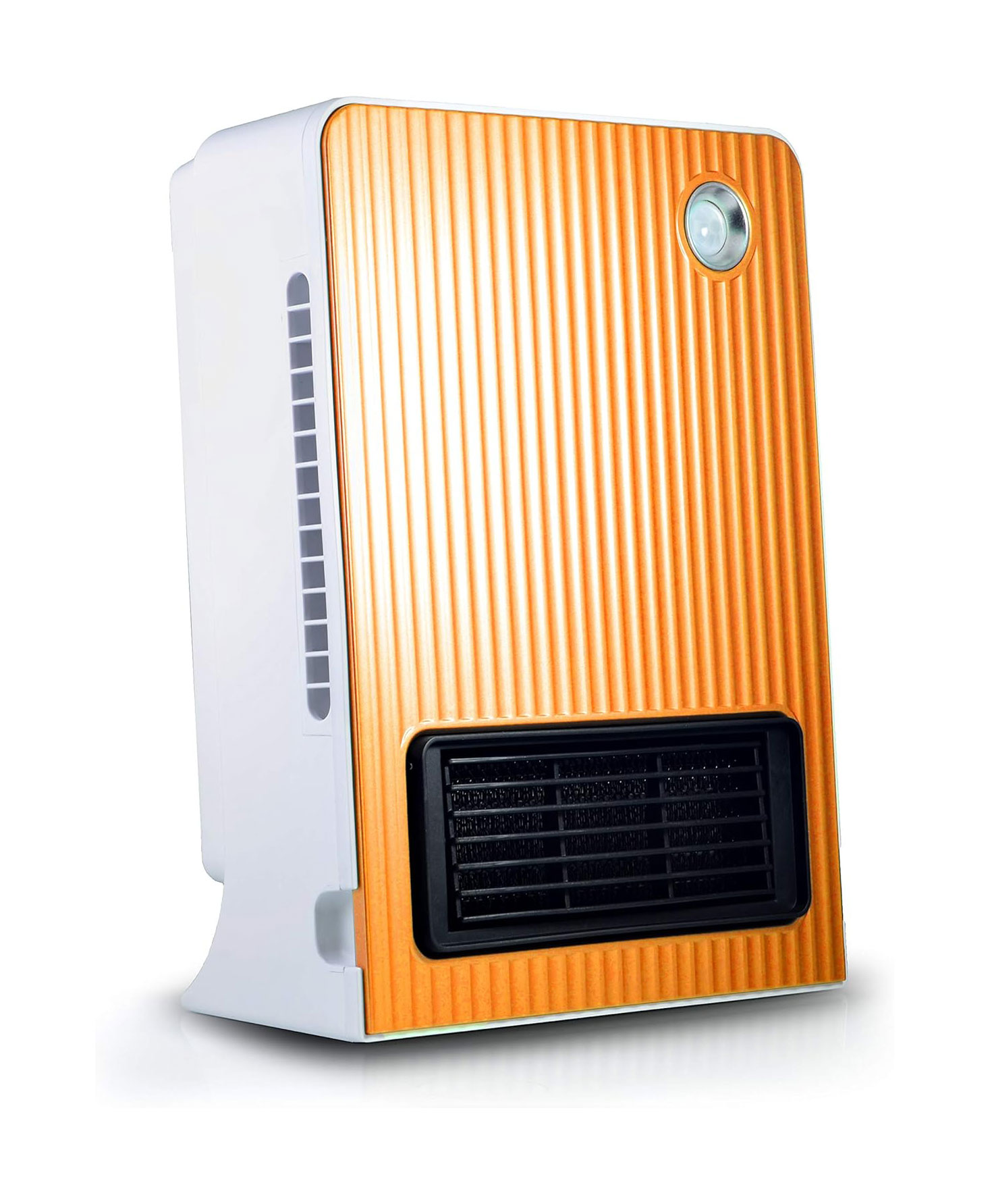 楽天市場】ヒーター 人感センサー セラミックヒーター オレンジ 足元