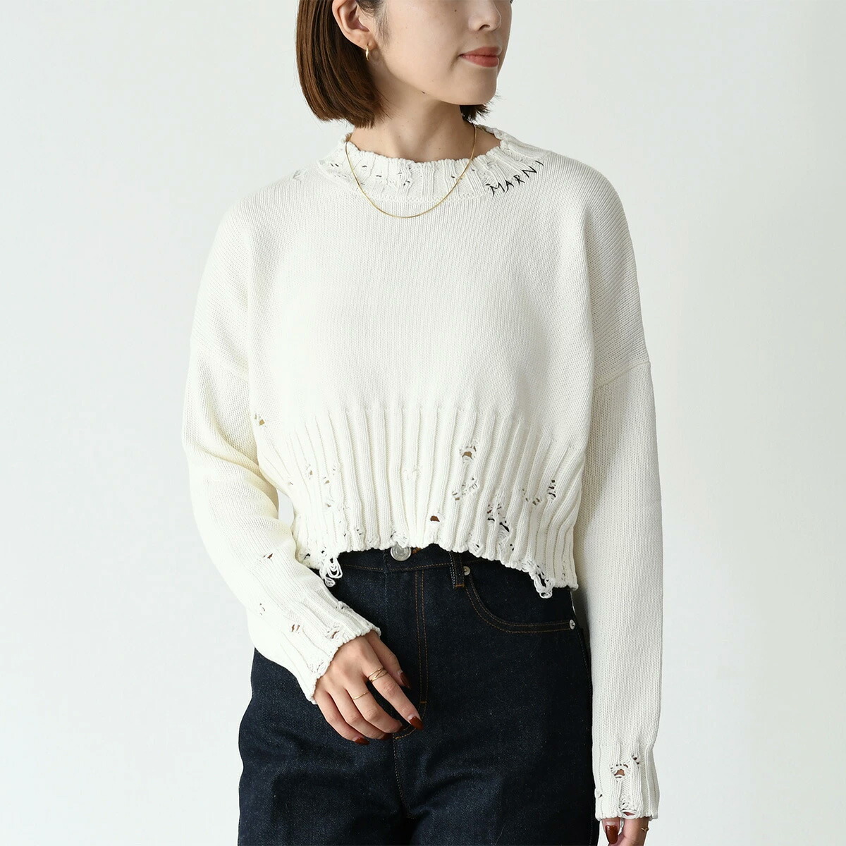 楽天市場】【2/25限定クーポン】MARNI マルニ ニット セーター