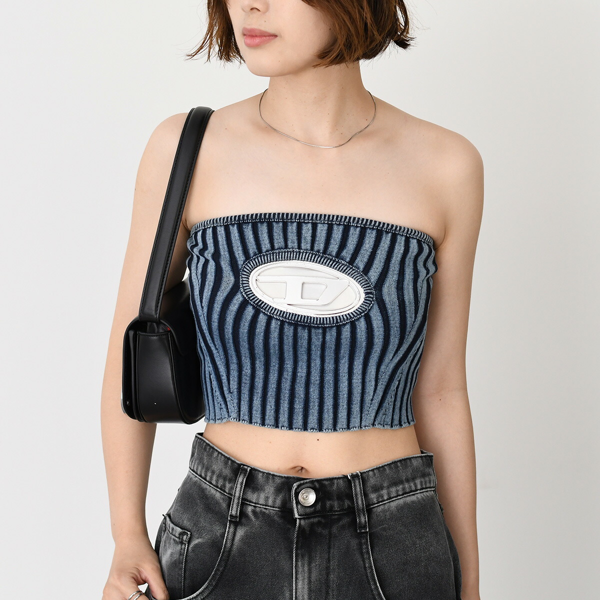 楽天市場】DIESEL ディーゼル トップス M-CLARKSVILLE チューブトップ