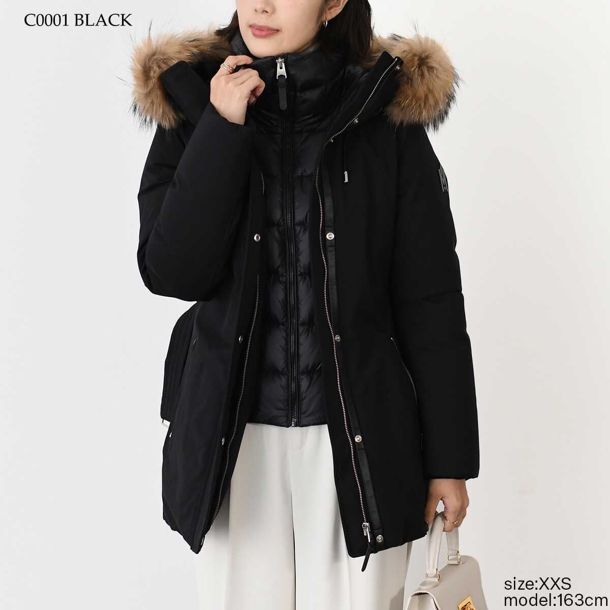 楽天市場】MACKAGE マッカージュ ダウン アウター ジェニ エフ JENI-F