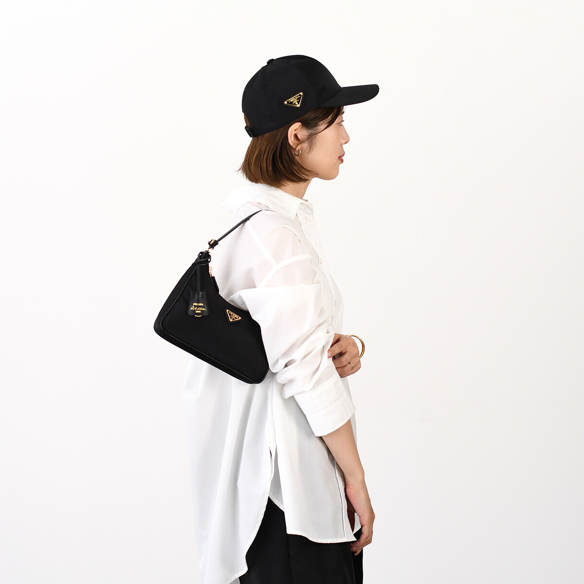 楽天市場】PRADA プラダ キャップ Re Nylon ベースボールキャップ