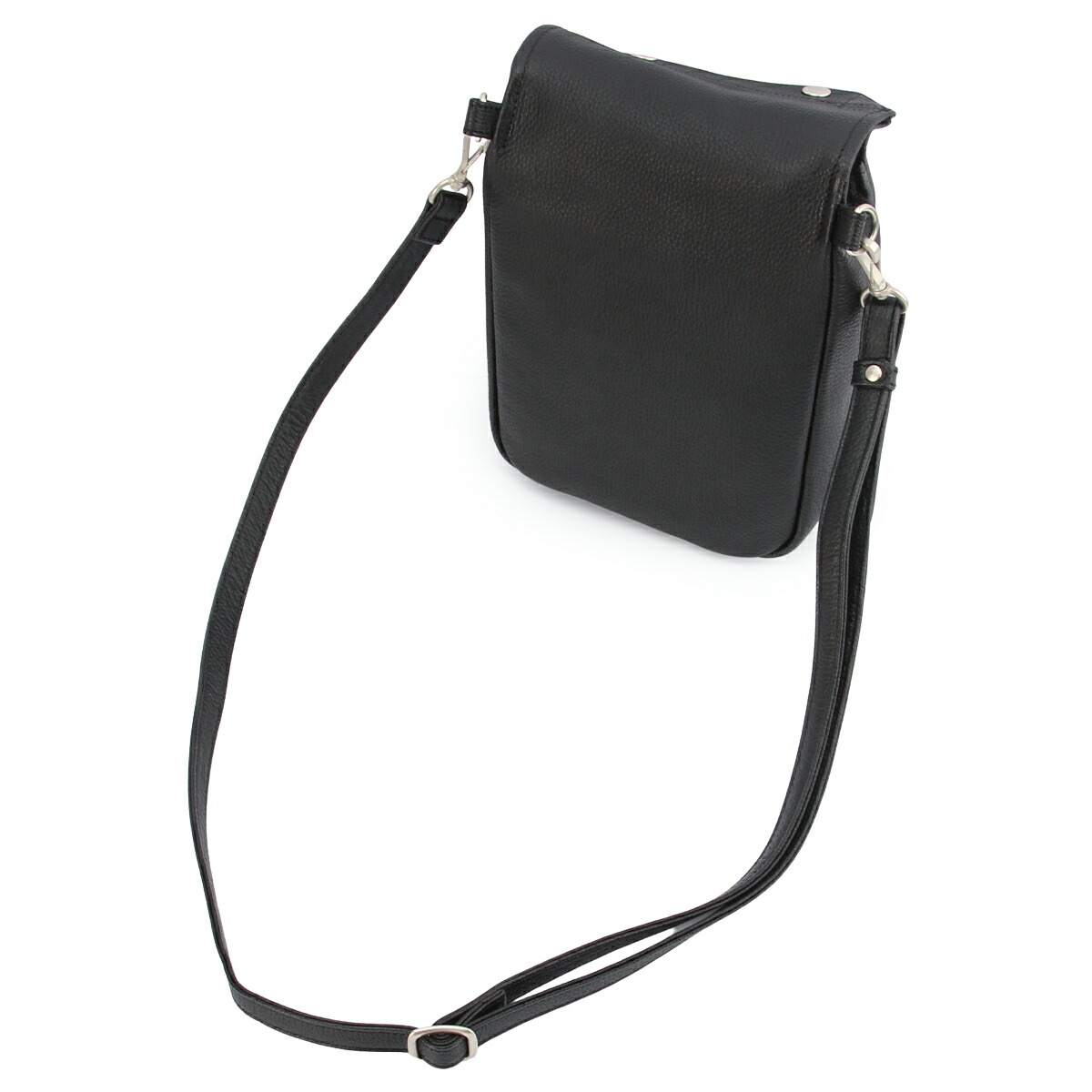 SLOW ショルダーバッグ メッセンジャーバッグレザーバッグ本革ブラック