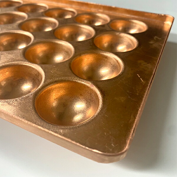 楽天市場】千田オリジナル 業務用 ガスたこ焼き器 【銅板】2丁セット