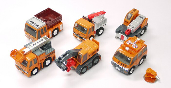 楽天市場】チョロQ 建設省III 6台セット targa タルガ タカラトミー