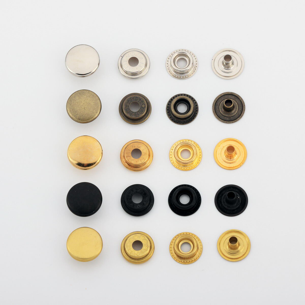 楽天市場】HASI HATO バネホックNO.7050 15mm 標準セット 鉄材