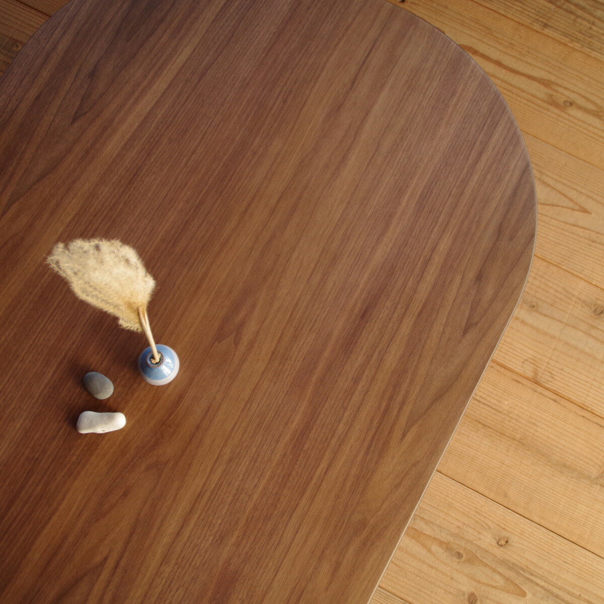 楽天市場】miuこたつ 楕円形 105×70ナラ|ウォールナット|北欧|和風