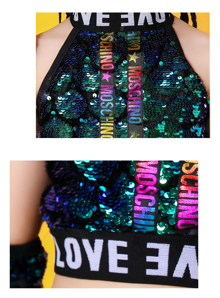 楽天市場】ダンス衣装 キラキラ 女の子 ジャジ ダンス 衣装 ヒップ