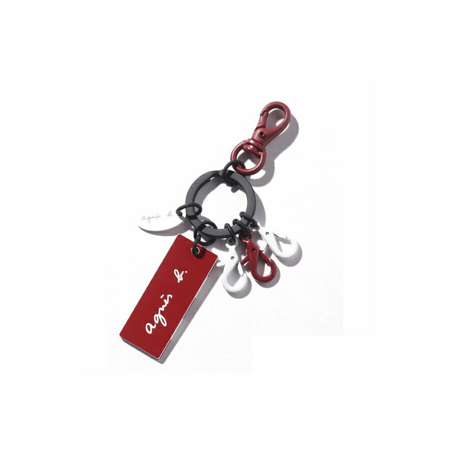 楽天市場】アニエスベー キーチャーム ボーダーキーホルダー NA01−01