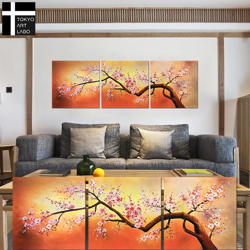 楽天市場】【楽天ランキング1位獲得】絵画 桜 【初春の山桜】150cm