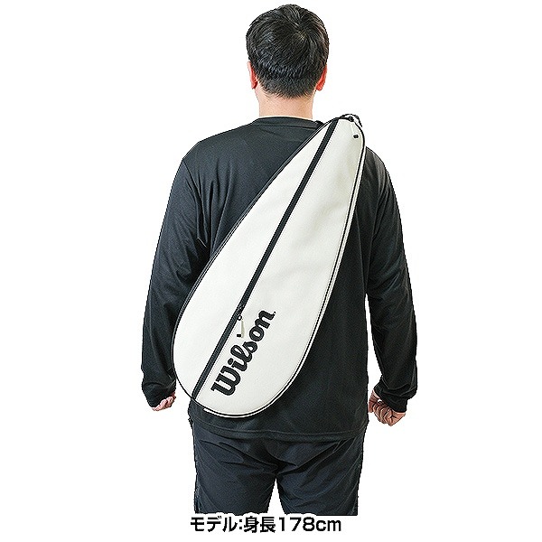 楽天市場】ウイルソン テニス ラケットカバー 1本入れ 男女兼用 硬式