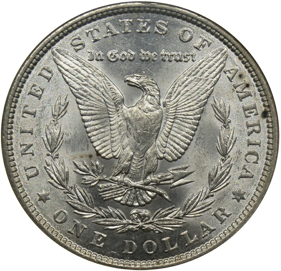 楽天市場】NGC MS64 アメリカ モルガンダラー モルガン1ドル銀貨