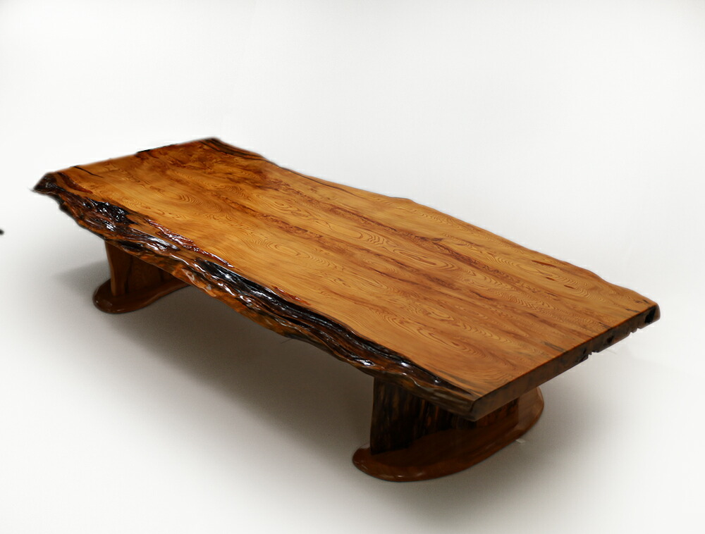 楽天市場】屋久杉 テーブル 一枚板 仕様：無垢 / 素材：屋久杉