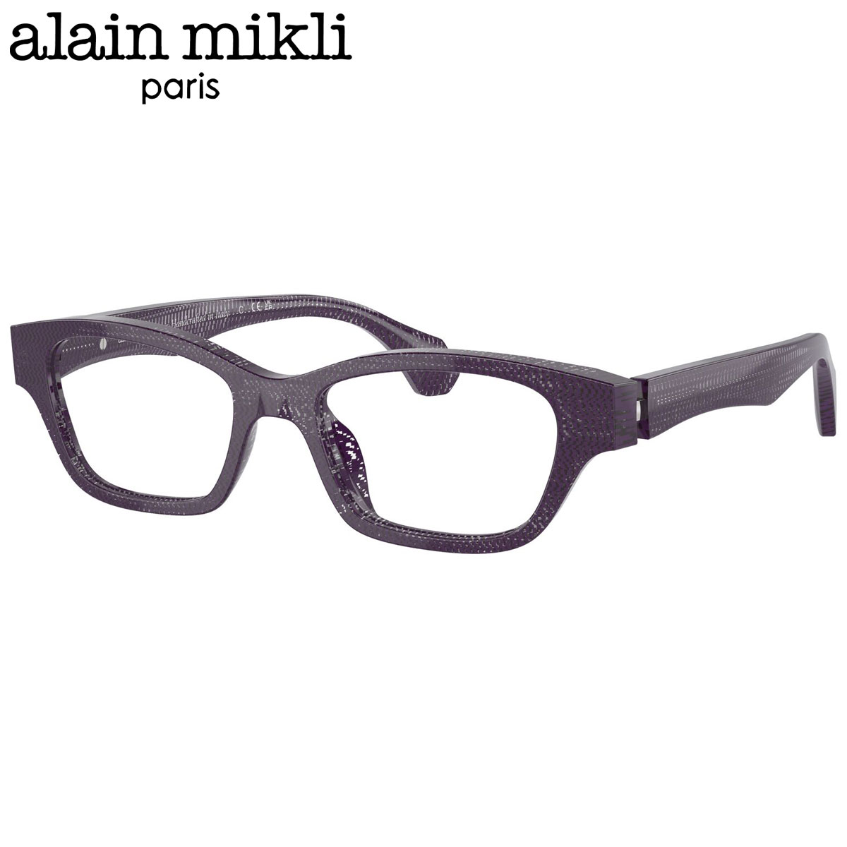 楽天市場】アランミクリ A03516 001 50 メガネ alain mikli パープル