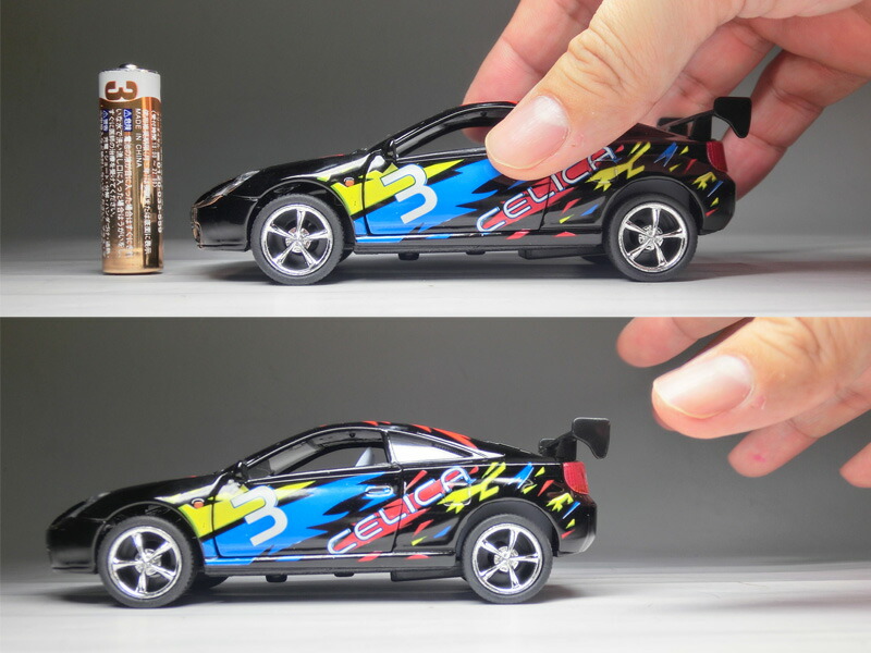 楽天市場】トヨタ セリカ (1/34サイズ) レース仕様 【 プルバック式