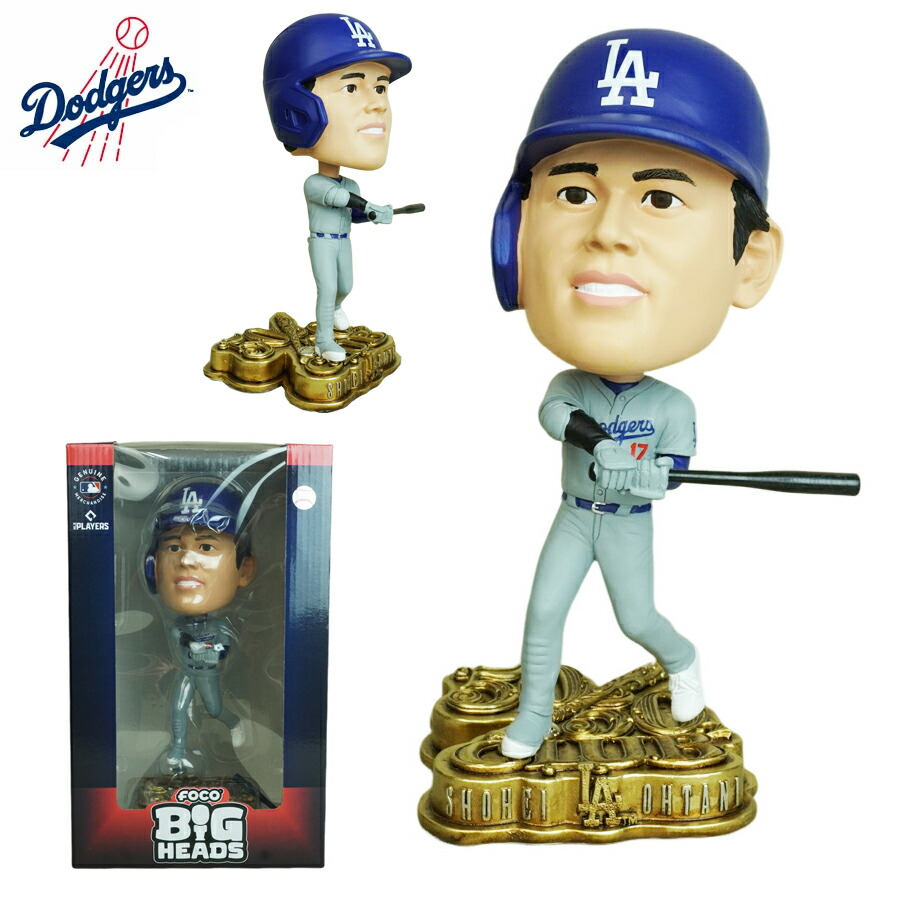 限定72体】 大谷翔平 ボブルヘッド バットフリップ ドジャース FOCO