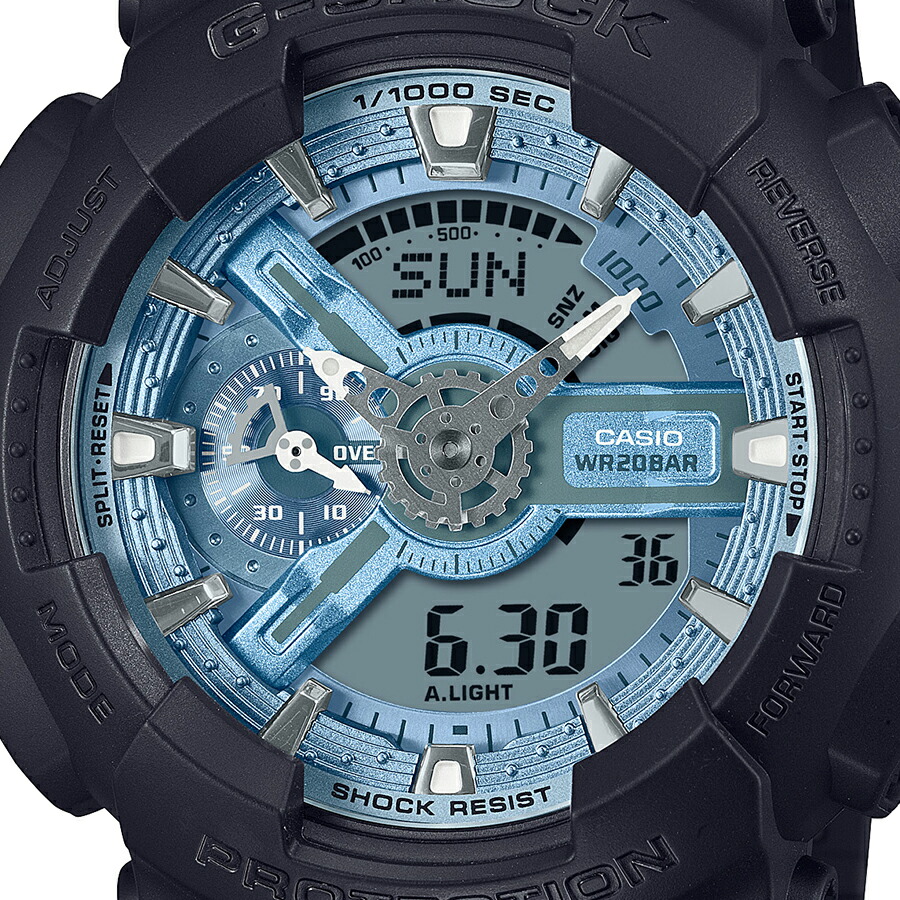 楽天市場】G-SHOCK メタリックカラーダイヤル GA-110CD-1A2JF メンズ