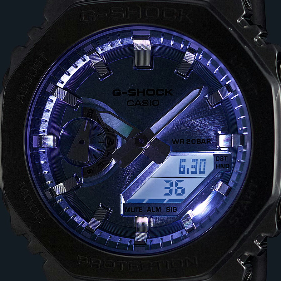 楽天市場】G-SHOCK メタルカバード GM-2110D-2AJF メンズ 腕時計 電池