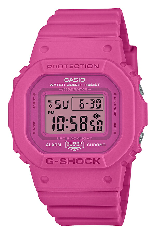 楽天市場】G-SHOCK ミッドサイズ ピンクリボン活動支援モデル GMD