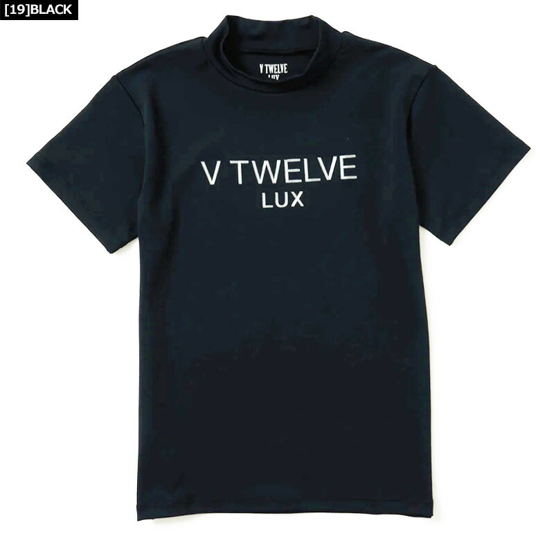 楽天市場】V12 ゴルフ レディース半袖 モックネック シャツ LX 3D MOCK