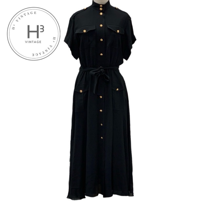 楽天市場】未使用 セリーヌ CELINE ワンピース サファリドレス シルク