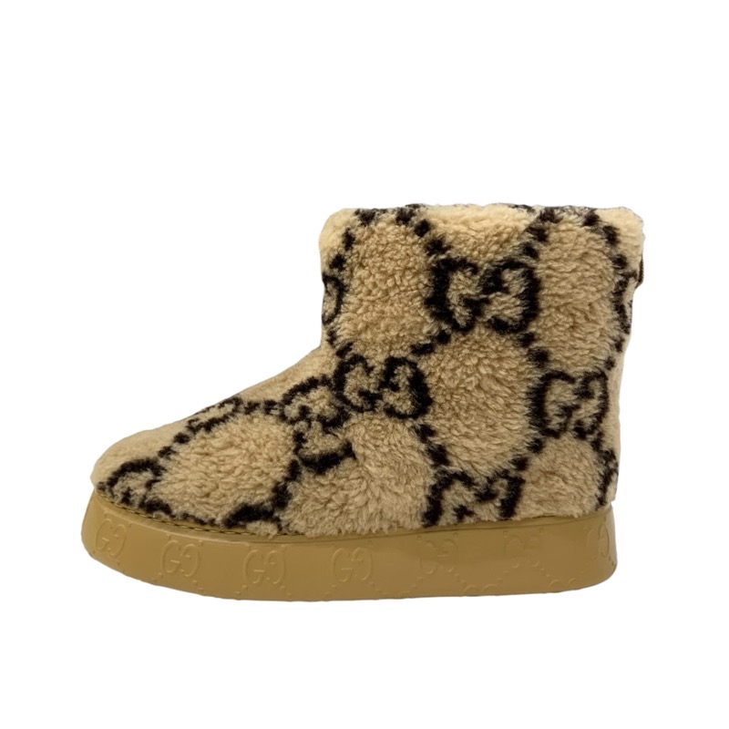 楽天市場】グッチ GUCCI ブーツ ショートブーツ 靴 シューズ ムートン