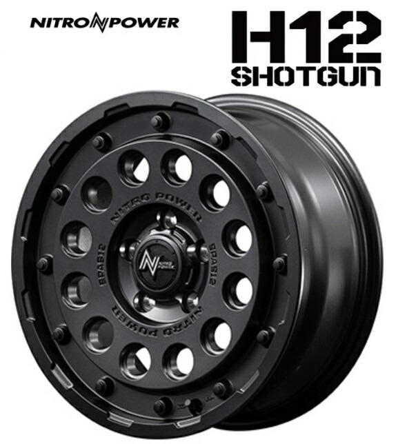 楽天市場】送料無料 4本セット ホイールのみ マルカサービス ナイトロ