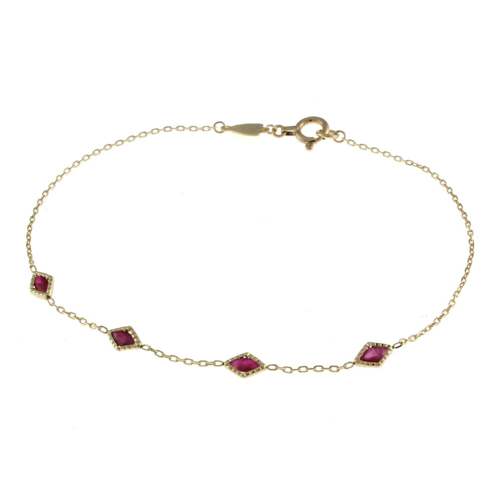 楽天市場】【送料無料】【中古】 agete アガット K10 ブレスレット