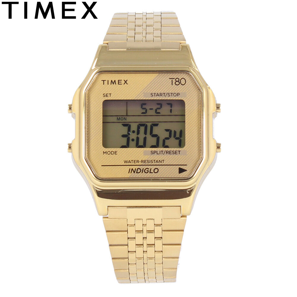 楽天市場】TIMEX タイメックス T80腕時計 時計 ユニセックス クオーツ