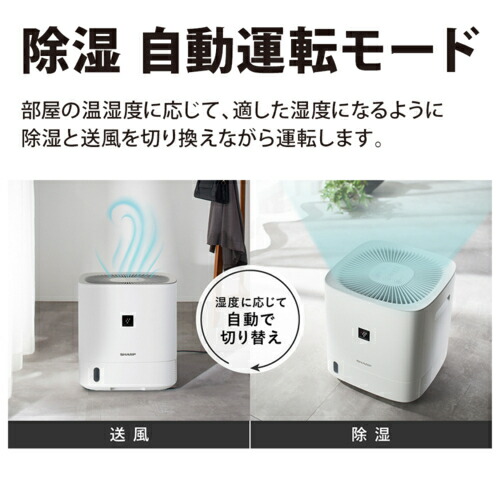 楽天市場】シャープ SHARP CV-T60-W ホワイト系 デシカント式 衣類乾燥