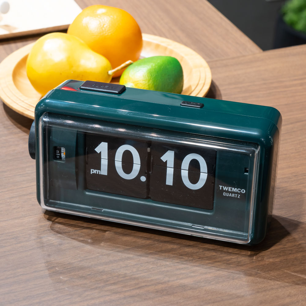 楽天市場】トゥエンコ 置き時計 TWEMCO DESK TOP ALARM CLOCK AL-30GR
