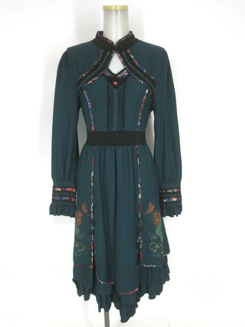 楽天市場】【中古】 OZZ ONESTE / 和チャイナワンピース オッズオン