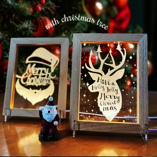 楽天市場】【 絵柄パネル 単品 】 クリスマス アクリル スタンド