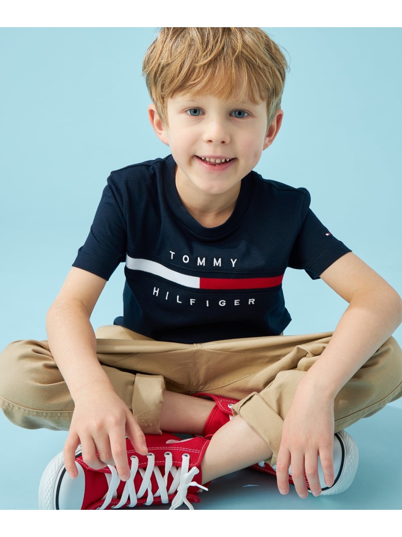 楽天市場】フラッグリブインサートTシャツ TOMMY HILFIGER トミー