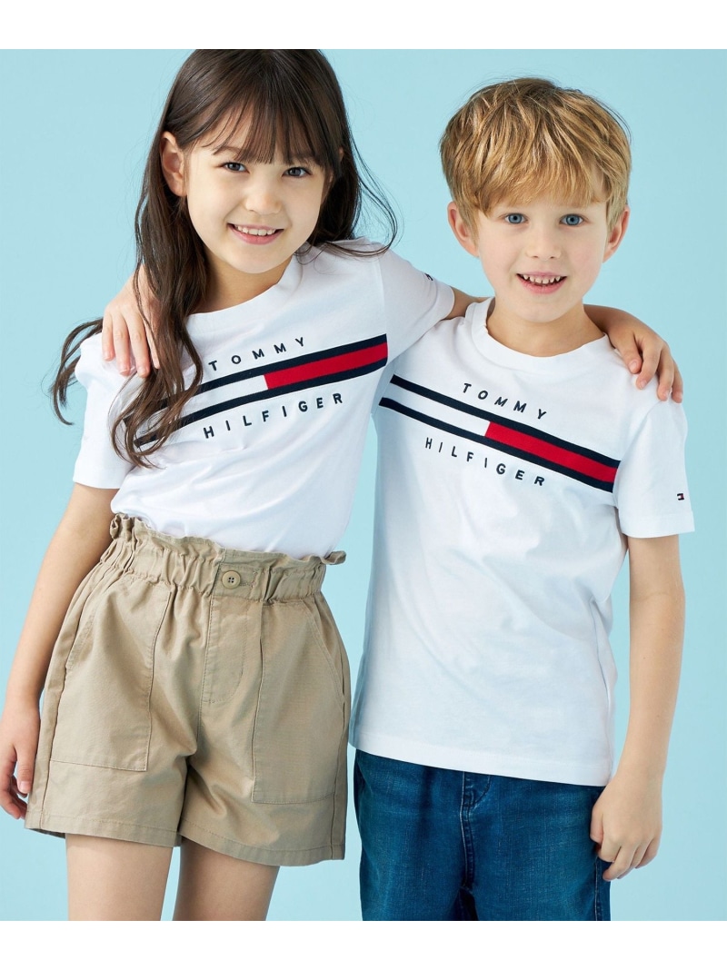 楽天市場】フラッグリブインサートTシャツ TOMMY HILFIGER トミー