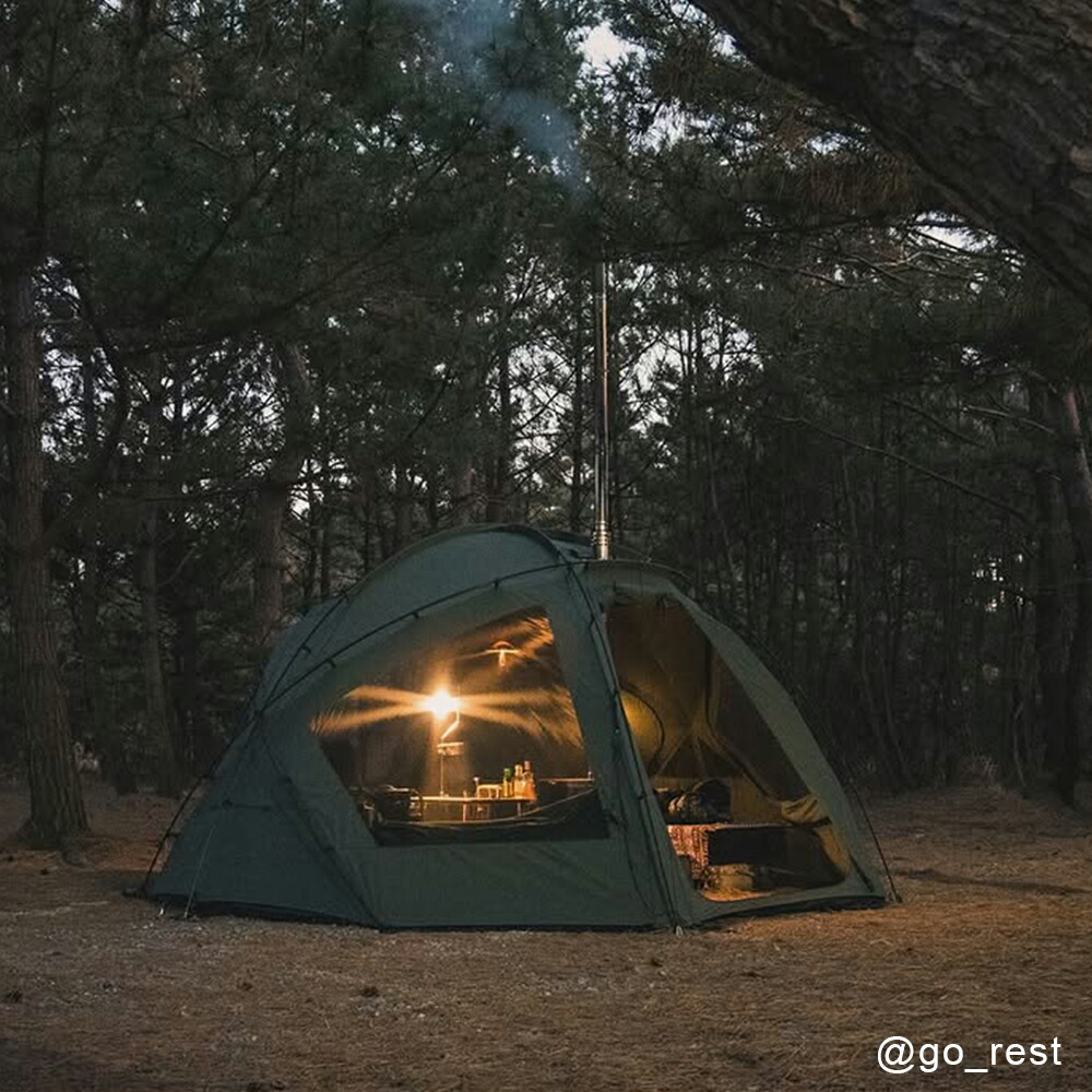 楽天市場】【TOMOUNT公式】 tomount ドームテント TC ドームシェルター