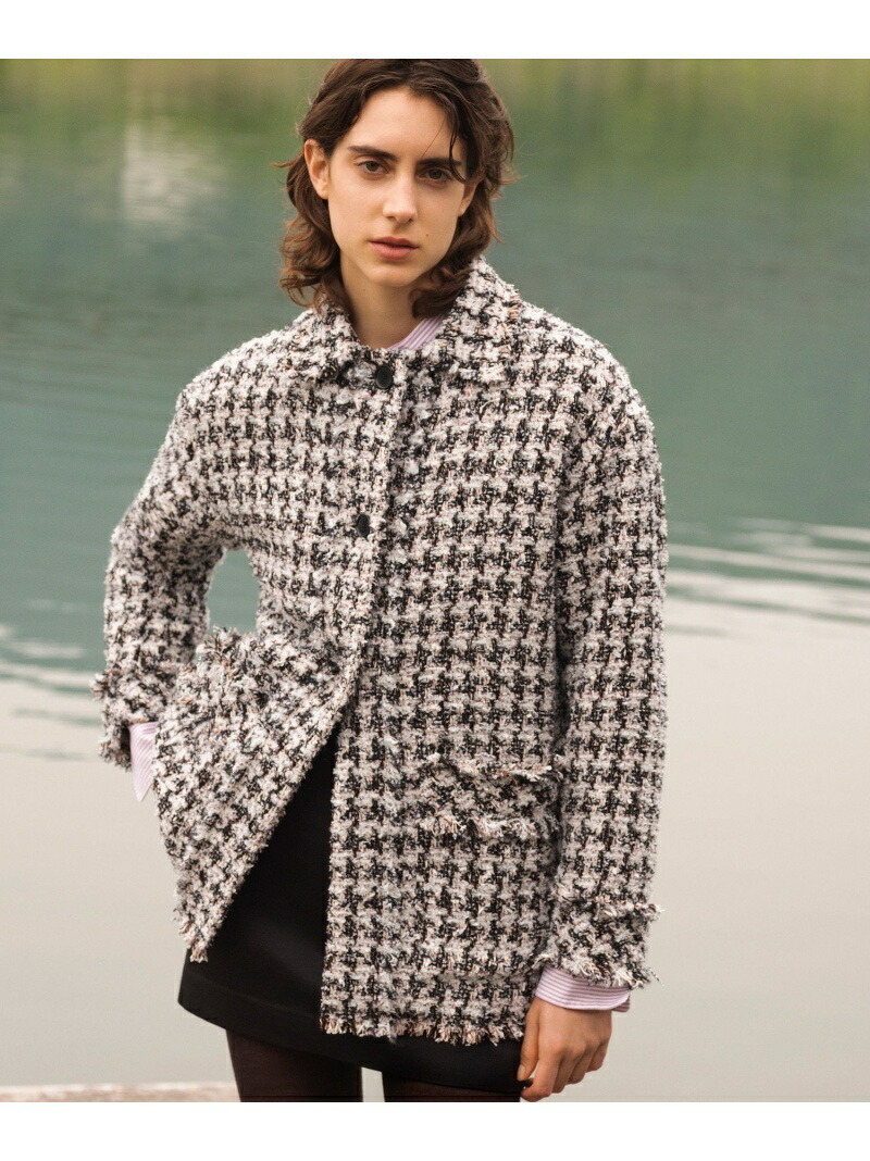 楽天市場】【SALE／40%OFF】ハウンドトゥースツイード ワーカーズ