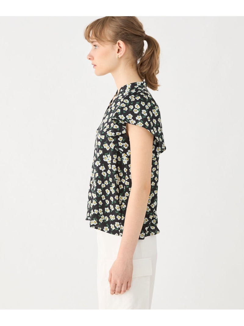 楽天市場】【SALE／40%OFF】スピアワートフラワープリント フレア