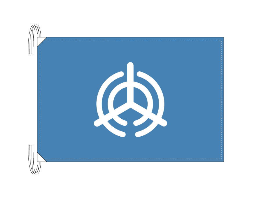 楽天市場】TOSPA 大分市旗 大分県県庁所在地の市の旗 Lサイズ 50×75cm