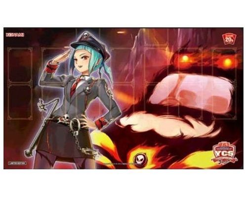 楽天市場】遊戯王 公式プレイマット 魔界の警邏課デスポリス（デュエル