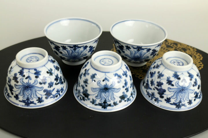 楽天市場】九谷焼 汲出揃 牡丹唐草/山本長左（宮内庁御用窯）＜送料