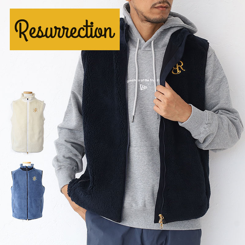 楽天市場】RESURRECTION レザレクション ゴルフ メンズ ボアベスト